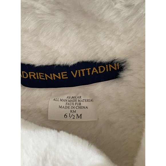 🌹Women’s Winter Size 6.5 Boots Adrienne Vittadini Polar Cold Weather Boots White - Picture 9 of 11